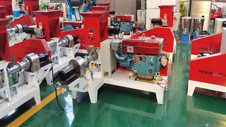 hot sale automatic fish feed bulking machine